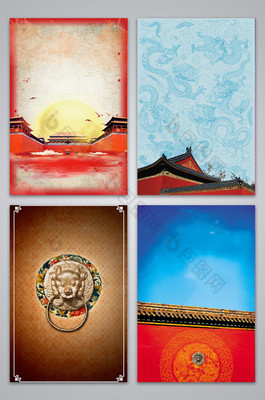 魅力古都，创意无限 北京旅游背景设计图与广告视觉策略